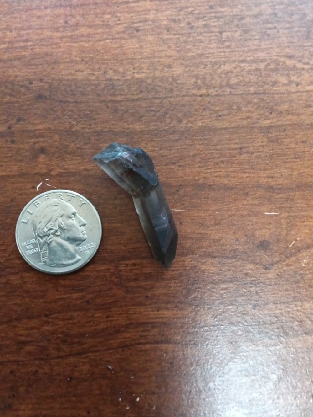 Twin Penetration Smokey Quartz Quartz Crystal